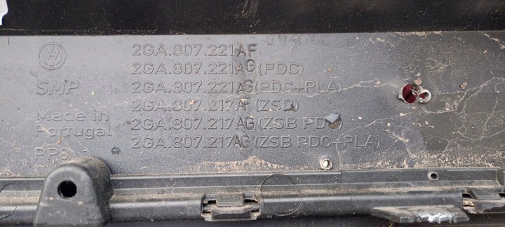 фото №7, Бампер перед передний vw t-roc 2ga 2ga807221af 2ga807221ag 2ga807217af