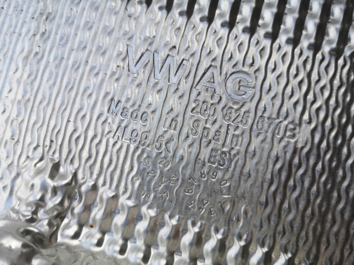 фото №6, Vw golf viii защита термическая 2q0825671b