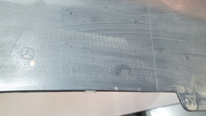 фото №16, Диффузор спойлер mercedes cla c118 x118 a1188850302