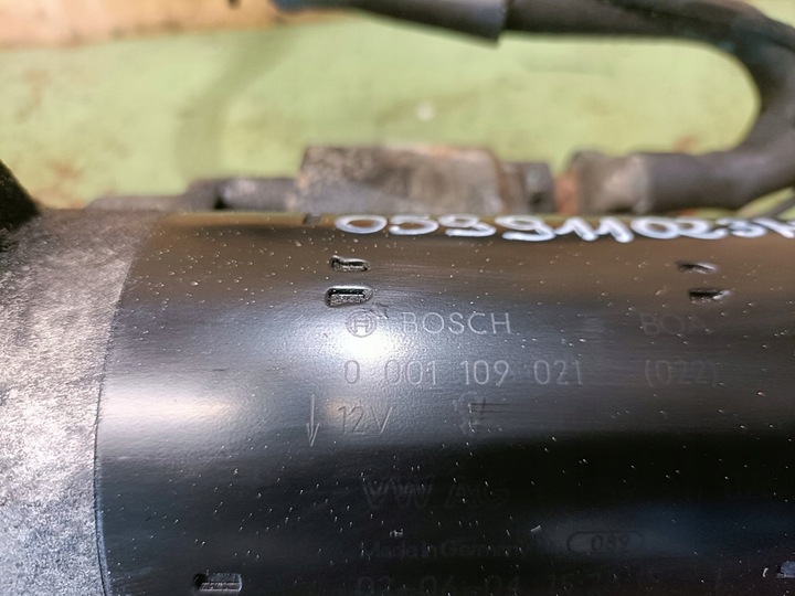 фото №4, Стартер bosch 0001109021 audi 059911023h