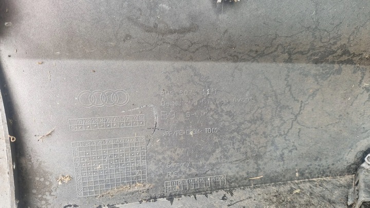 фото №13, Audi a4 b9 s-line s4 універсал бампер зад задній 8w9807511m