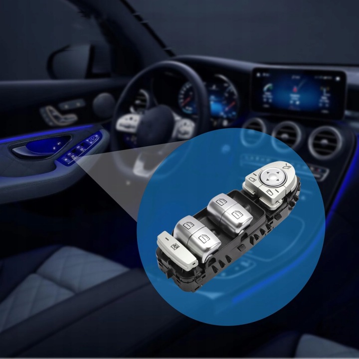 фото №5, Панель переключатель подъемника стекло mercedes e-klasa w213 s213,s-klasa w222