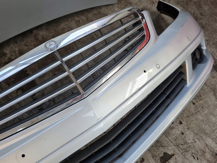 фото №11, Перед капот крылья бампер решётка радиатора комплект mercedes w204 c775