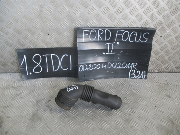 фото №7, Труба впуск повітря 7m51-9a673-hf ford focus ii 1.8dci 04-11r