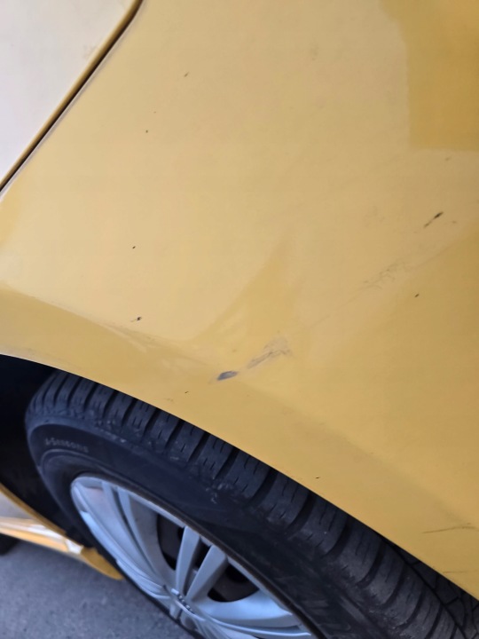 фото №8, Бампер передній перед chevrolet aveo t250 hb колір код 52u 06-11 рік жовтий