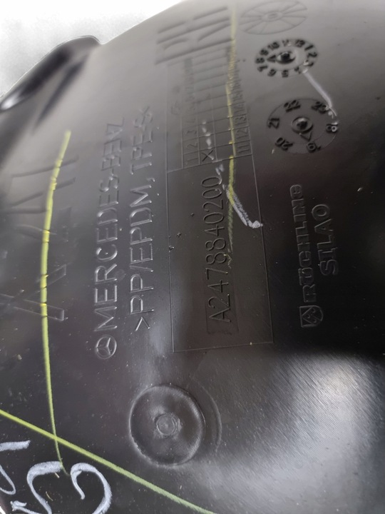 фото №11, Підкрилок праві перед mercedes eqa w243 gla w247 оригінальний номер a2478840200