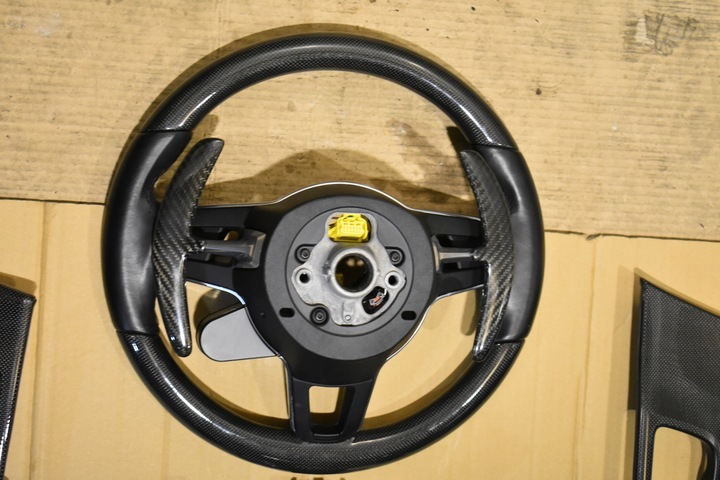 фото №9, Ідеальні планки decory кермо з підігрівом карбон kpl. porsche panamera 971 1