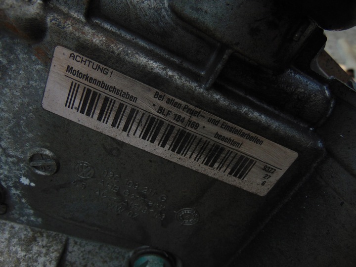 фото №9, Двигун комплектний vw golf 5 v + plus 1.6fsi бензин blf європа