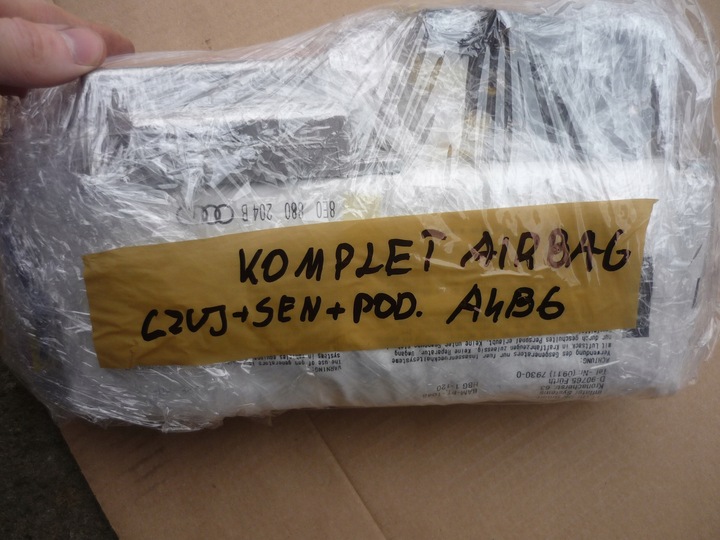 фото №15, Комплект датчиков + датчик + подушка audi a4 b6 b7