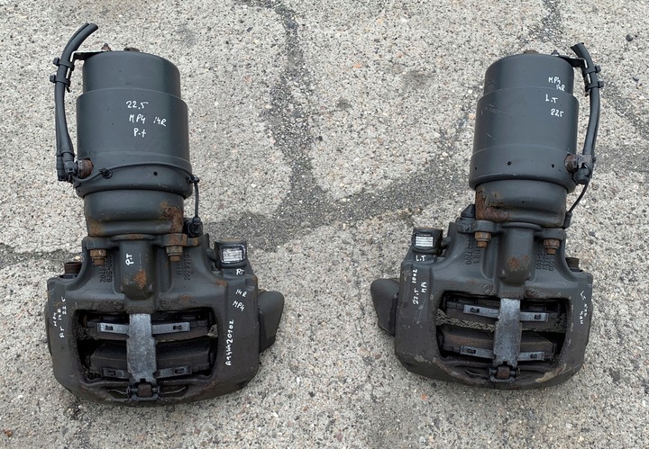 фото №1, Супорт гальмівний лівий зад задній mercedes actros mp4 євро 6 14r