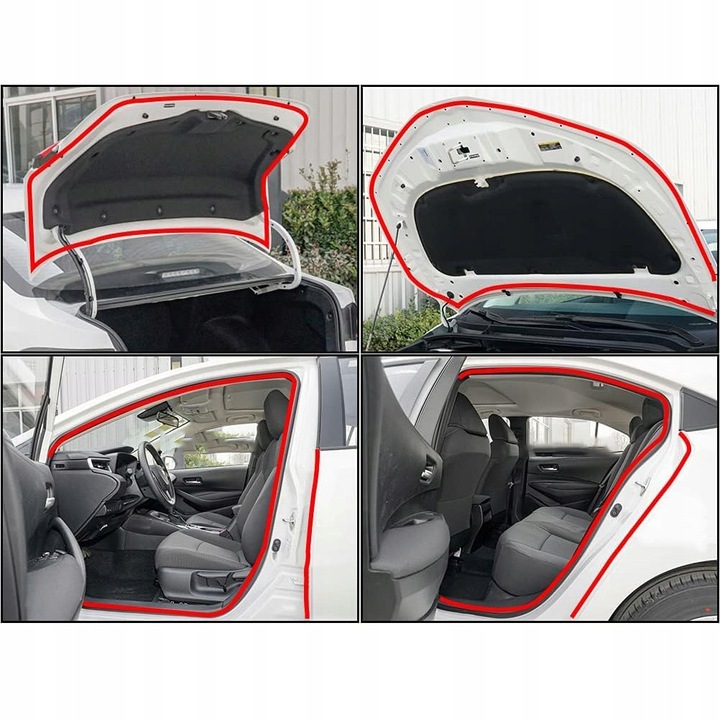 фото №12, 16-metrowa прокладка do двері автомобільних w форми літери l