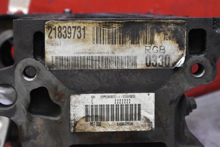 фото №9, Blok низ двигуна вал 2246643 bmw e46 3.0 d 184 km 97-03