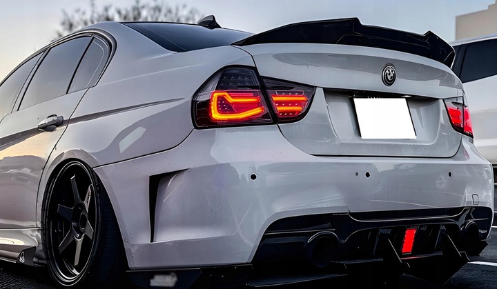 фото №14, Bmw e90 psm ducktail стиль спойлер спойлер na кришка багажника чорний блиск з abs