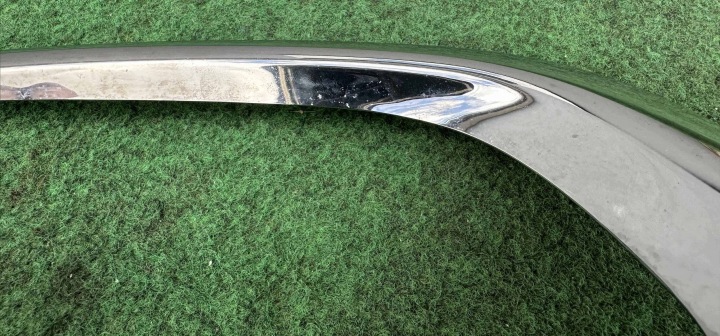 фото №9, Peugeot 2008 i рестайлінг 16-19 молдинг хром бампера праве перед 9802523677