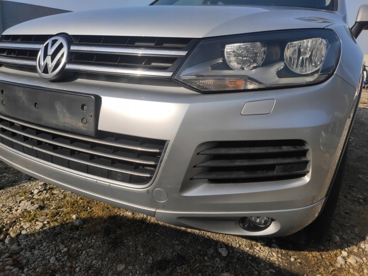 фото №8, Vw touareg ii 7p 3.0tdi 2012r перед капот бампер pas крылья цвет lx7w