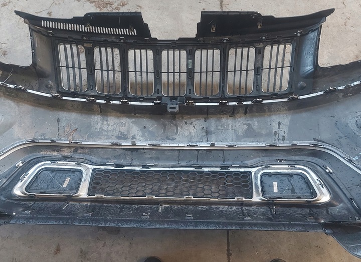 фото №14, Jeep grand cherokee wk2 14-16r бампер перед комплектний psc