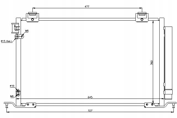 фото №12, Радиаторов кондиционера toyota avensis t25# 03-