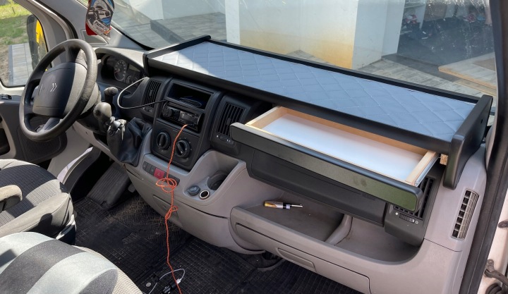 фото №6, Полка столик na капот fiat ducato jumper boxer 2006-2022r.