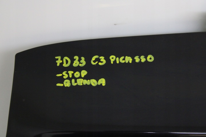 фото №12, Citroen c3 picasso 2008r- кришка кришка багажника exl exld - код фарби