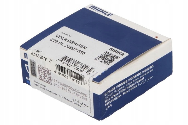 фото №12, Mahle оригинал 029 pl 20897 050 подшипник шатуна