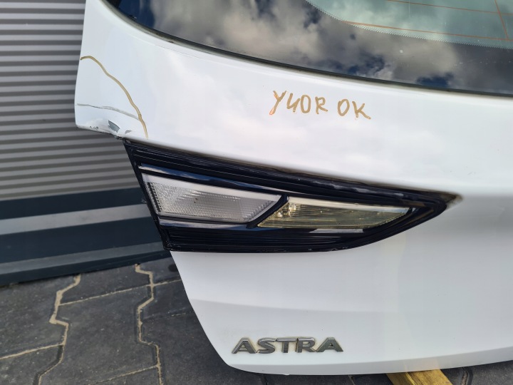 фото №12, Кришка багажника opel astra k hb y40r