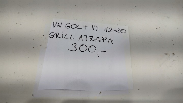 фото №12, Решётка радиатора решётка хром vw golf vii 7 12-20 5g0853653