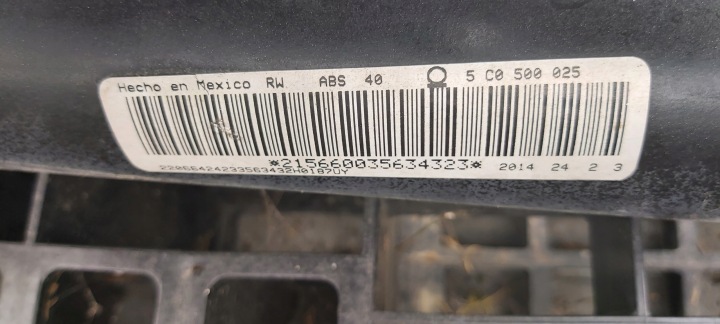 фото №7, Vw jetta 1.4tsi caxa 90kw-122km бензин 5c0500025 задние подвешивание