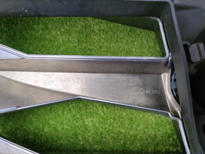 фото №12, Hyundai tucson iv 20- решітка решітка радіатора бампера перед