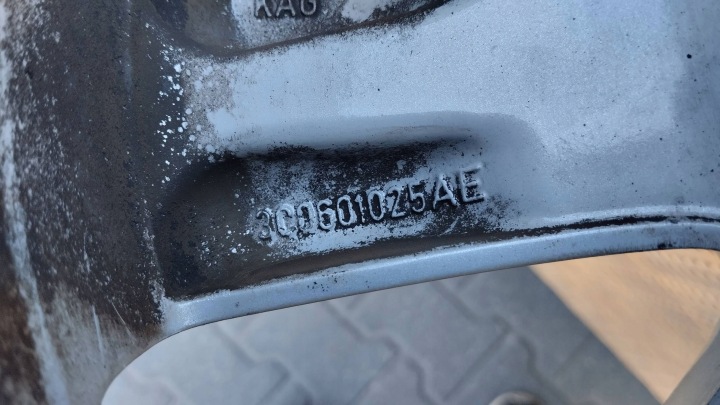 фото №12, Диски алюминий vw golf v vi passat b6 5x112 7x16 et45 3c0601025ae
