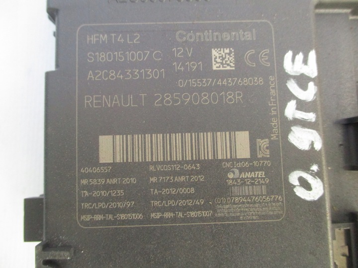 фото №10, Renault captur i компьютер bsi 2xkarta 0.9 tce kpl 13-19 год