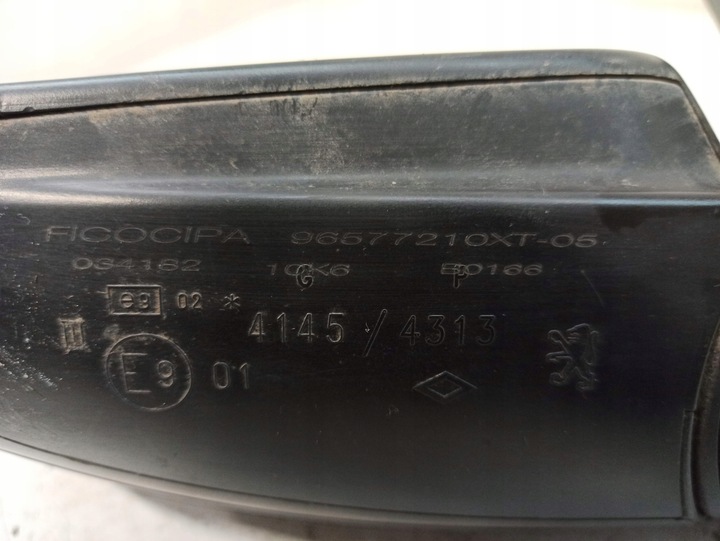 фото №11, Peugeot 307 дзеркало електричні ліві 5pin 96577210xt пошкоджені