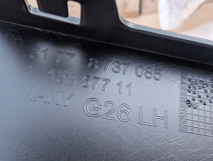 фото №6, Org планка накладка порогова ліва м-пакет bmw g26 8737085 c4p brooklyn 21km