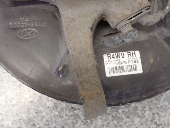 фото №7, Hyundai ix35 поворотный кулак передняя правая привод wodorowy 51701-4w000