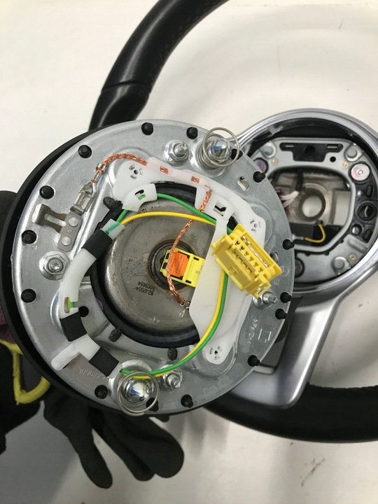 фото №6, Mercedes w205 рестайлинг руль + подушка безопасности лепестки