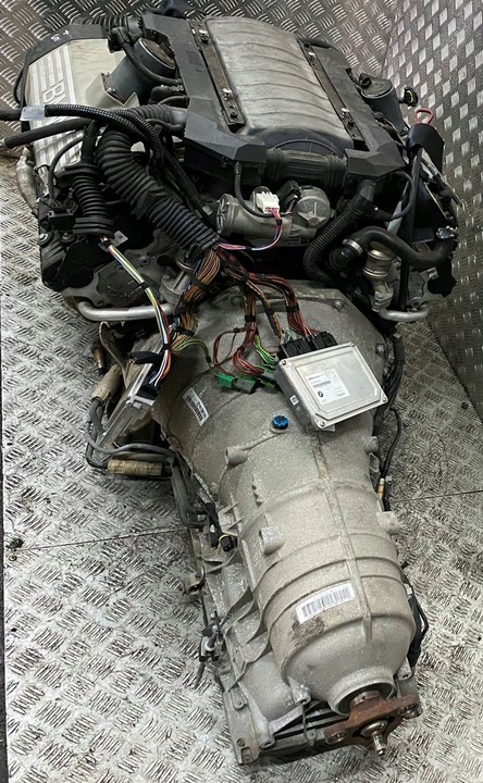 фото №7, Двигатель комплектный swap коробка передач bmw 7 e65 e66 n62b44 з япония