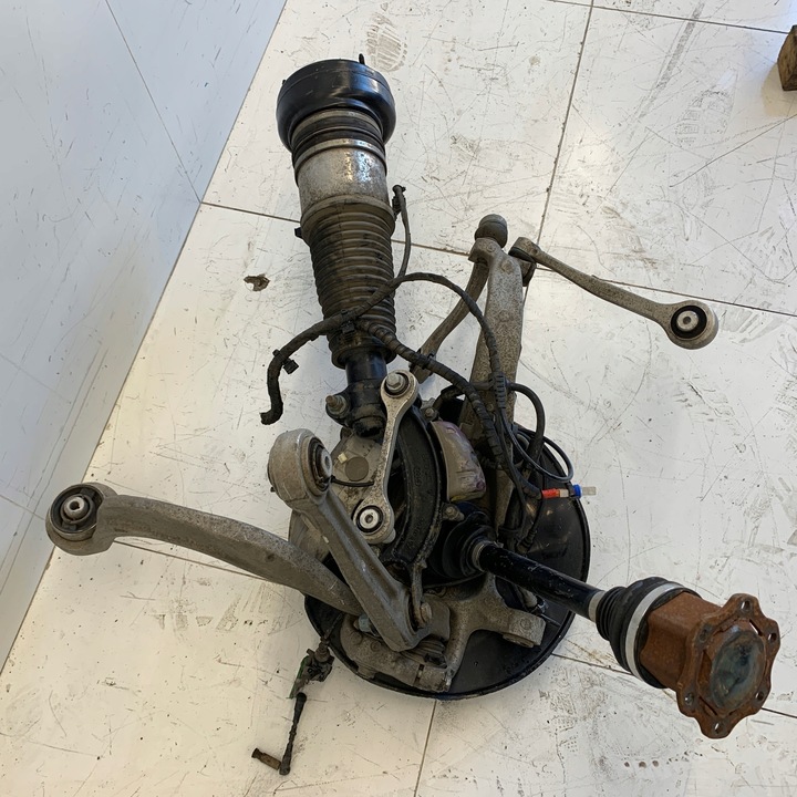 фото №11, Поворотный кулак левая перед амортизатор полуось рычаги подвеска audi a8 d4 рестайлинг 16r