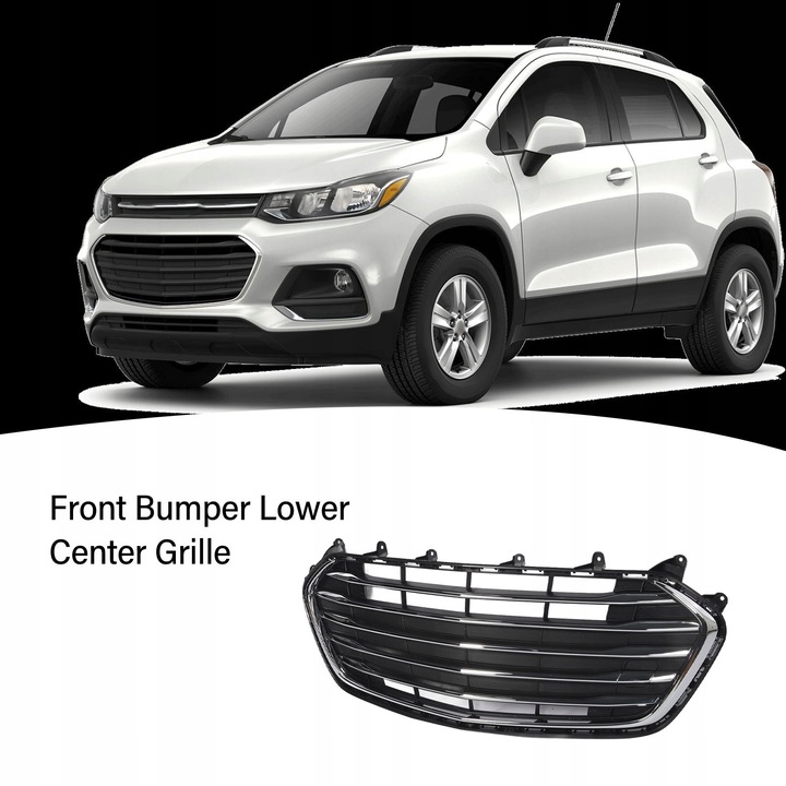 фото №6, Нижняя средняя решётка передней бампера 42537706 хромированная нижняя z0