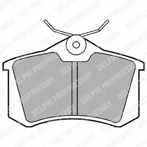 фото №2, Диски тормозные колодки зад delphi peugeot 208 i 1.6 120km