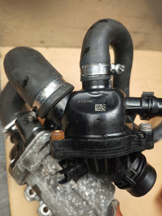 фото №4, Bmw e70 e71 x6 рестайлинг насос воды электрический continental двигателя n57 40d