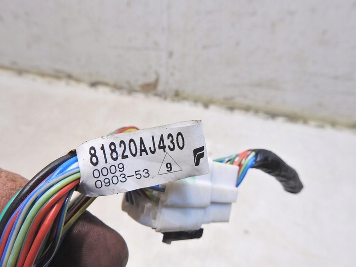 фото №6, Жгут установка дверь левый перед subaru legacy v 81820aj430