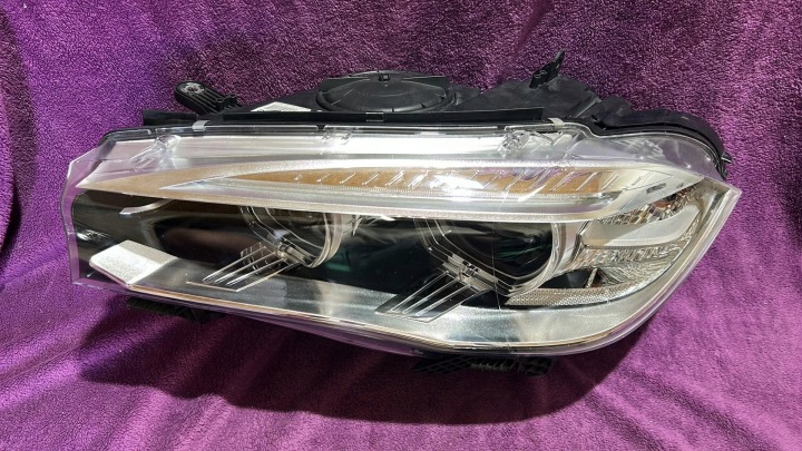 фото №9, Фара bmw x5 f15 x6 f16 bi ксенон поворотный led левая usa sae комплектная