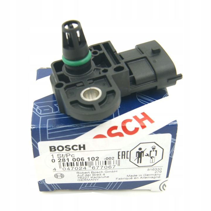 фото №16, Bosch 281 006 102 датчик, давление наддув