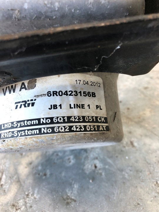 фото №6, Насос усилителя vw skoda audi 6r0423156b 6q1423051ck