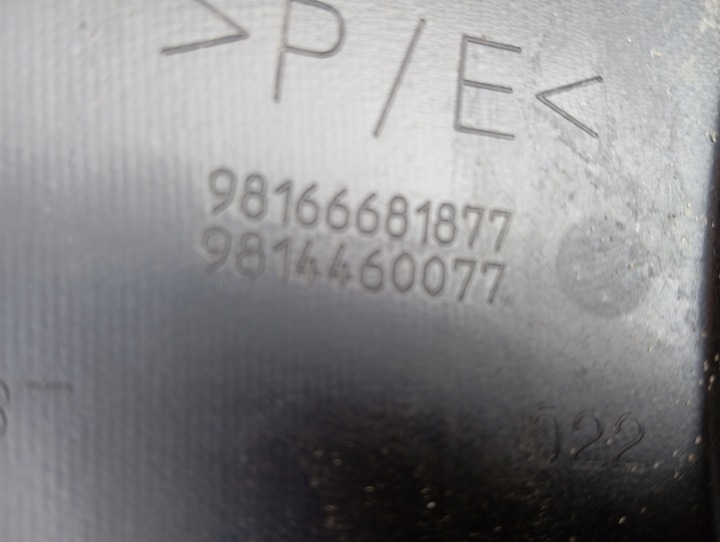 фото №10, Бампер зад задний peugeot 5008 ii 98166681877 новый оригинал структура
