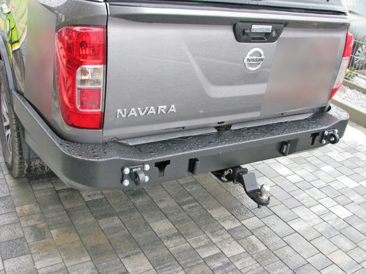 фото №7, Бампер стальной задний зад nissan navara d23 длинный