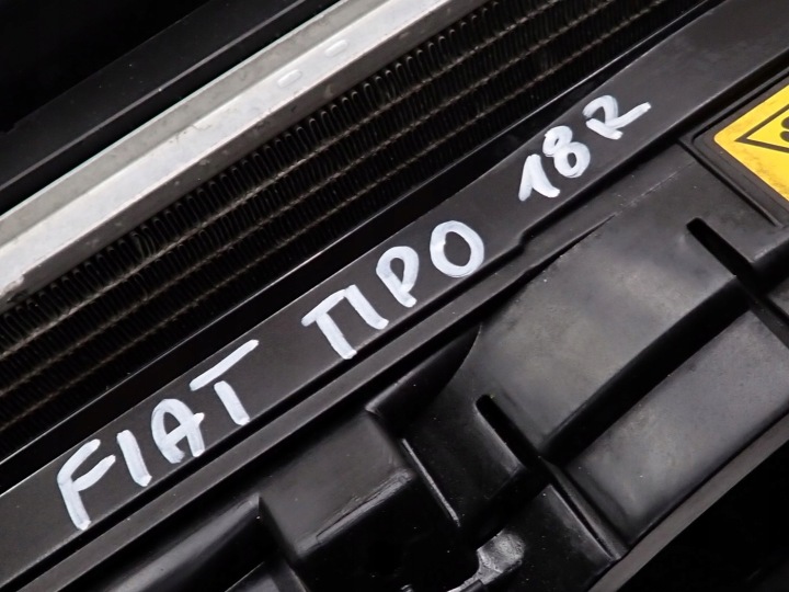 фото №15, Комплект радиатор основний  кондиционера вентилятор fiat tipo ii 1.3 m-jet 18r