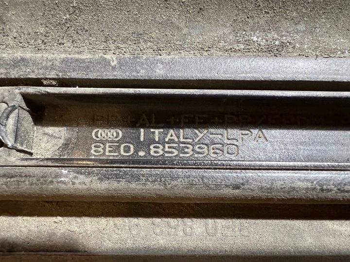 фото №8, Audi a4 b7 sline планка двері нижня праві перед права передня 8e0853960