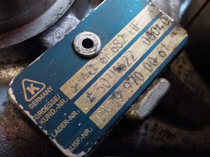 фото №6, Range rover vogue 3.6 tdv8 08r 272km 368dt турбіна права 6h4q6k682hf