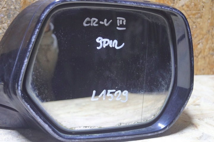 фото №12, Honda cr-v iii зеркало правое 9 pin l1529 uk