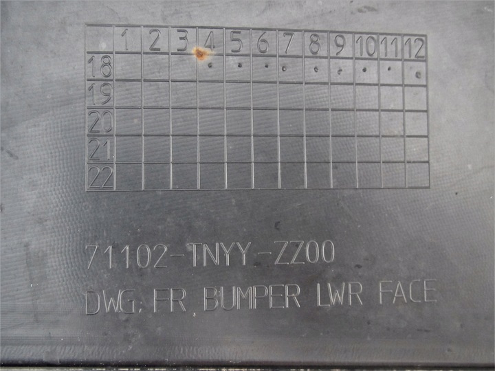 фото №14, Honda crv v 5 2017 - бампер спойлер решётка накладка cr-v оригинал оригинальный номер